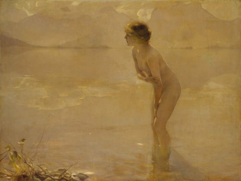 Paul Émile Chabas, <i>September Morn</i>, 1911, oil on canvas
