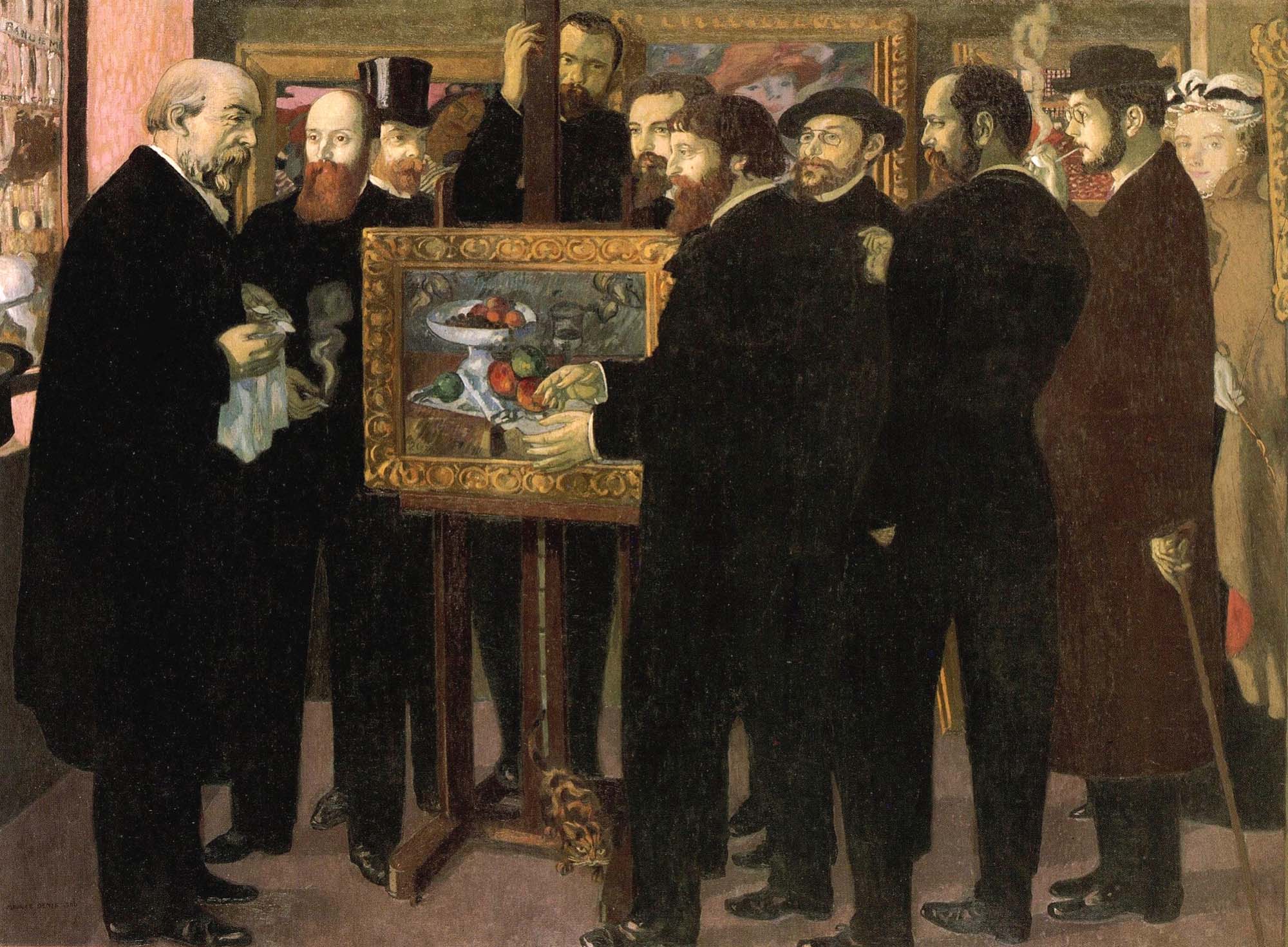 Maurice Denis, Homage to Cézanne, 1900, oil on canvas, Musée d'Orsay, Paris